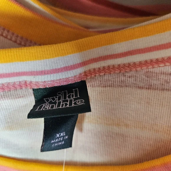 Wild‎ Fable XXL Womens Striped Crop Bundle (8) - Picture 3 of 4
